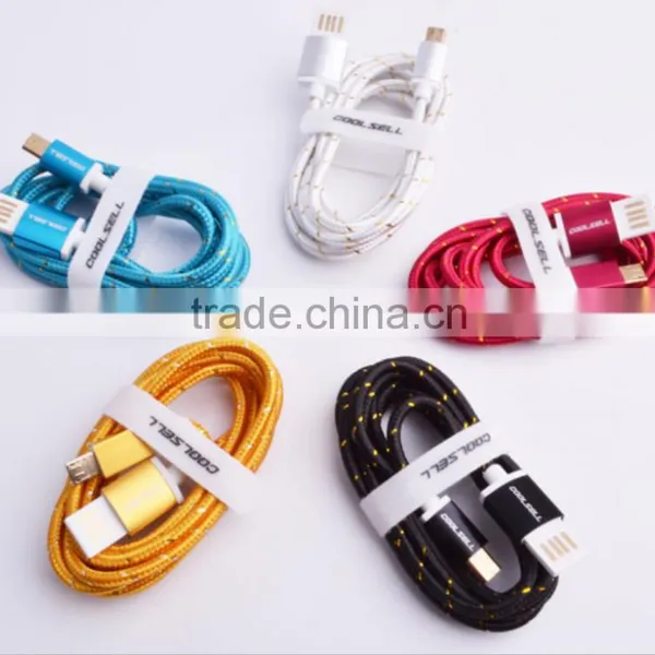 High Quality Mobile Phone Charging Sync Data Micro USB Cable/ USB Data Cable photo-4