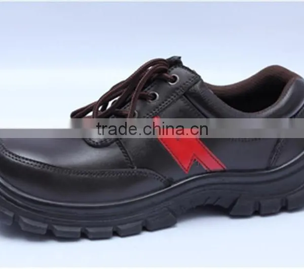 Steel Toe Cap Leather Safey Shoes for Construction 9087 photo-2