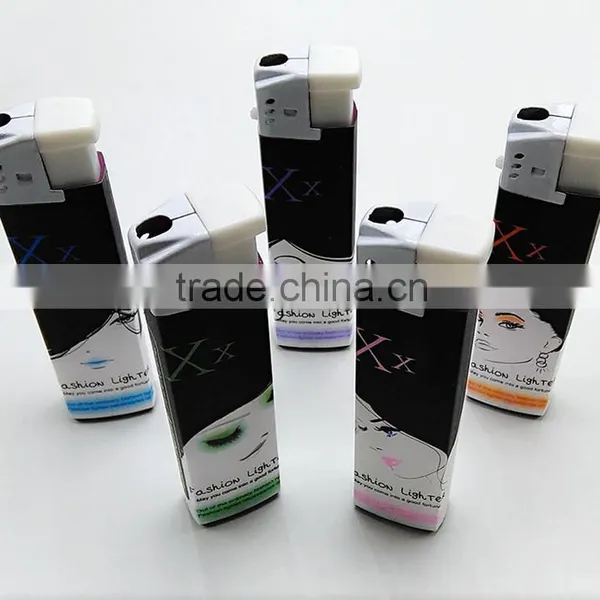 Stickers Wrapped Lighter Cheap Custom Ciagr Lighter photo-3