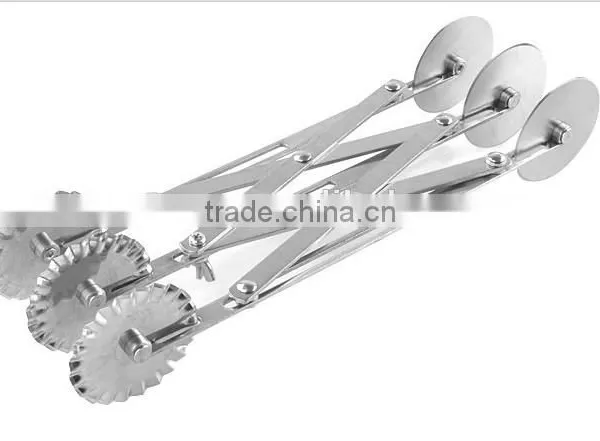 Pizza Double Roller Knife,,five Blade/7 Blade Roller Knife for Pizza photo-2