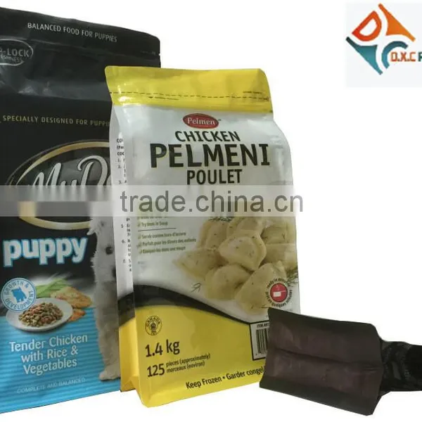 Box Bottom Plastic Food Packaging Bags Pouches photo-3