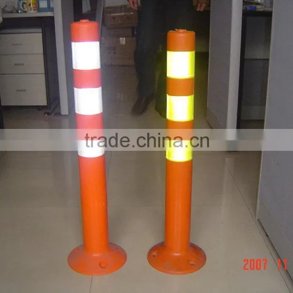 Spring Post Warning Sign Bollard / Flexible Delineator Guide Post photo-2