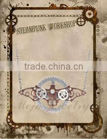 Ancient Style Lively Butterfly Pendant Chains Necklace photo-5