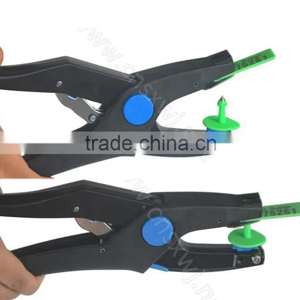 Veterinary Sturdy Ear Tag Applicator, Fast Ear Tag Plier WJ411-8 photo-4