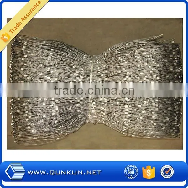 Stainless Steel Wire Rope Mesh Weave Wire Rope Netting photo-3