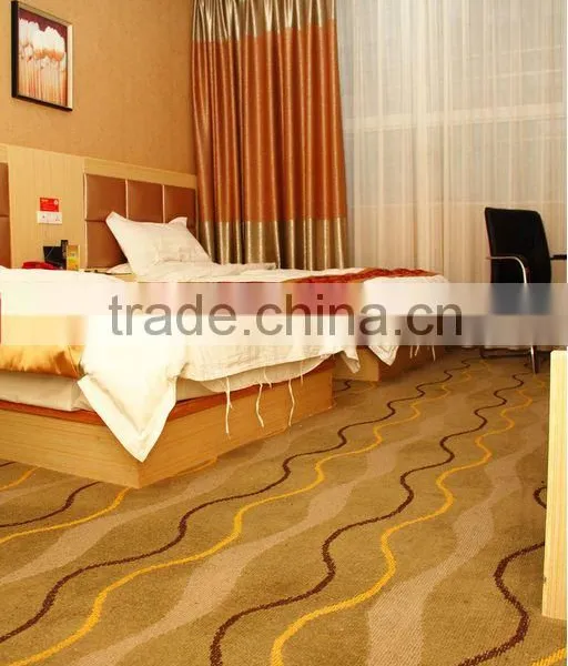Hotel Red Printed Carpet Wall to Wall Carpet photo-3
