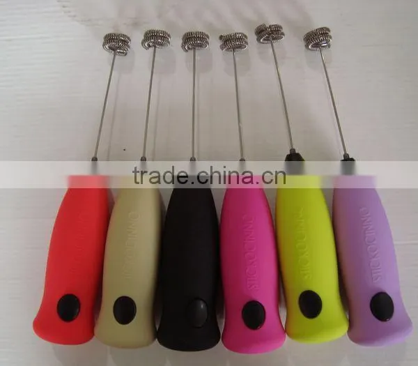 Electric Milk Frother Made of Stainless Steel + ABS Material photo-3