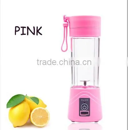 New Design 2016 Rechargeable USB Mini Portable Fruit Juicer photo-5