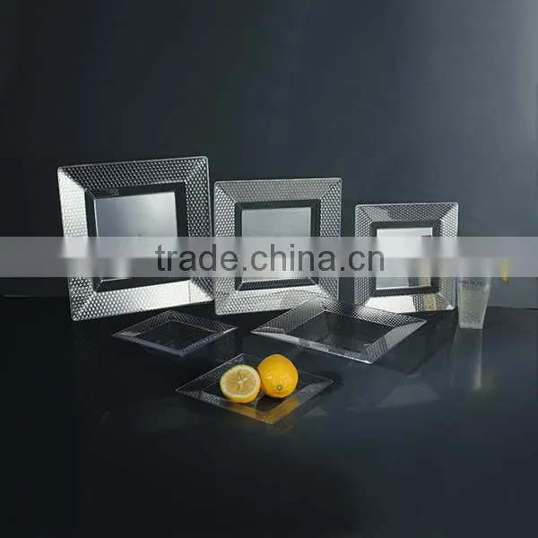 Sizes of Round Plate With Rim Hot Stamped photo-3