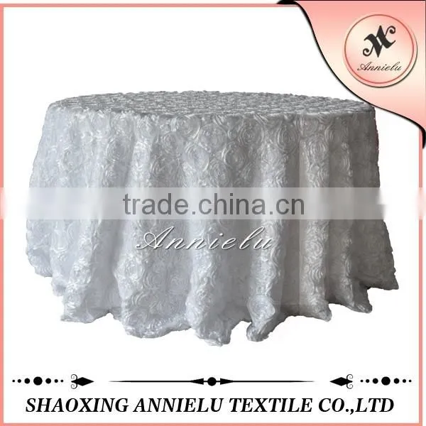 Wedding Satin Rosette Table Cloth photo-2