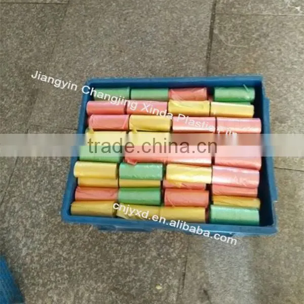 High Quality Big Capacity Colorful Plastic Garbage Bags photo-5