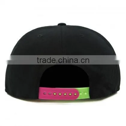 2015 Fashion Style Cotton Baseball Cap Snapback Hat With a Hook and Loop Patch photo-4