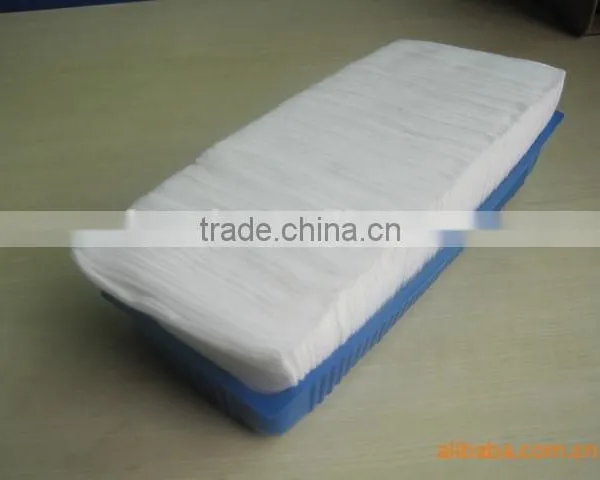 China 100% Cotton Aviation Inflight Towel,Disposable Airline Hot Cotton Towel in Tray photo-2