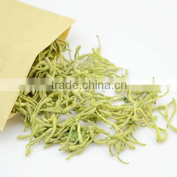 Premium Wholesale Sweet Scented Herbal Tea Smooth Throat and Refresh Herb Honeysuckle Lonicera Japonica Thumb Dried Flower Tea photo-3