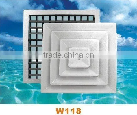 ABS Plastic 4 Way Ceiling Air Diffuser photo-6
