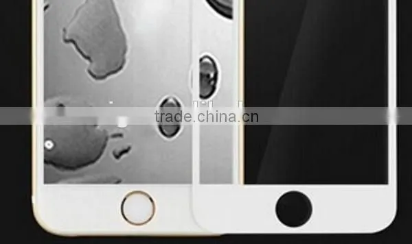 Colorful With White Print Round Edge Full Screen Tempered Glass Screen Protectors Film for Iphone 6s/ 6s Plus 4.7" & 5.5" Inch photo-3