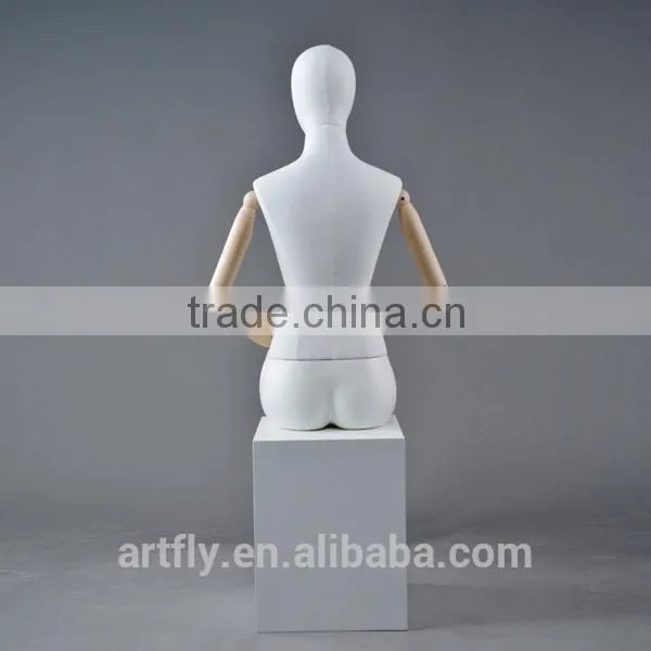 Fabric Covered Sitting Female Mannequins Manufacturer photo-4