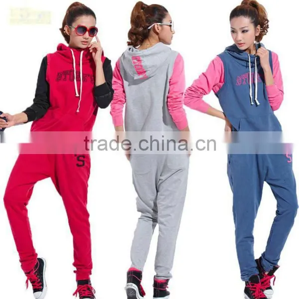 Hood Sweat Sport Suits for Women