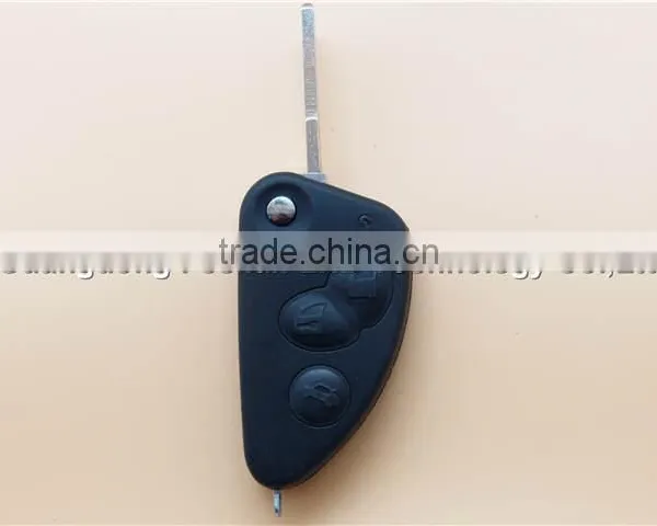 3 Button Folding Car Key Blank For Alfa Romeo Remote Control Flip Key Shell photo-4
