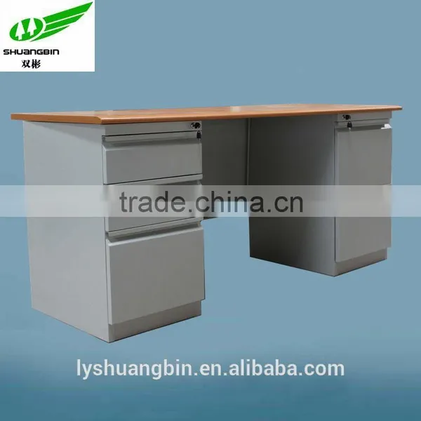 Modern Hot Sale Steel Staples Office Furniture Particle Board Computer Desk