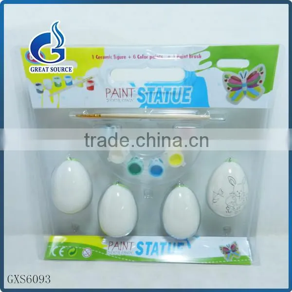 Hotsale Kids Easter Egg Diy Ceramic Paint Kits photo-4
