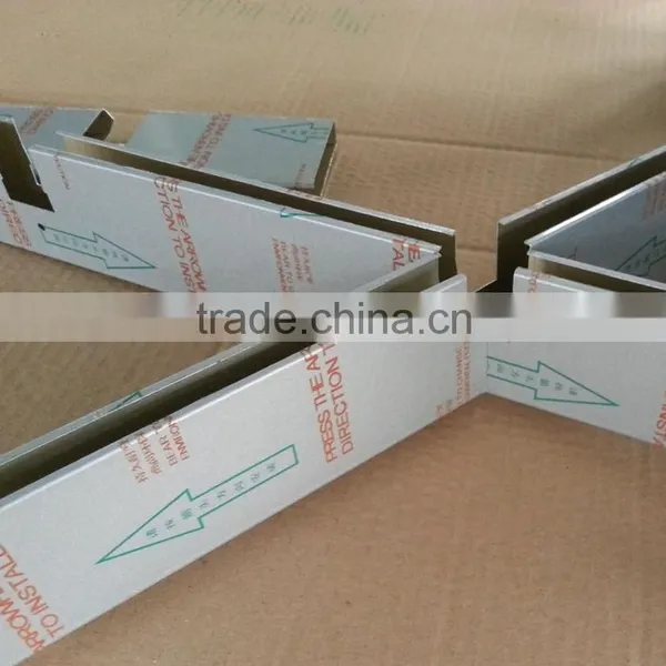 Ousilong Roller Coated Aluminum Suspended Grid Ceiling/ Open Cell Ceiling photo-3