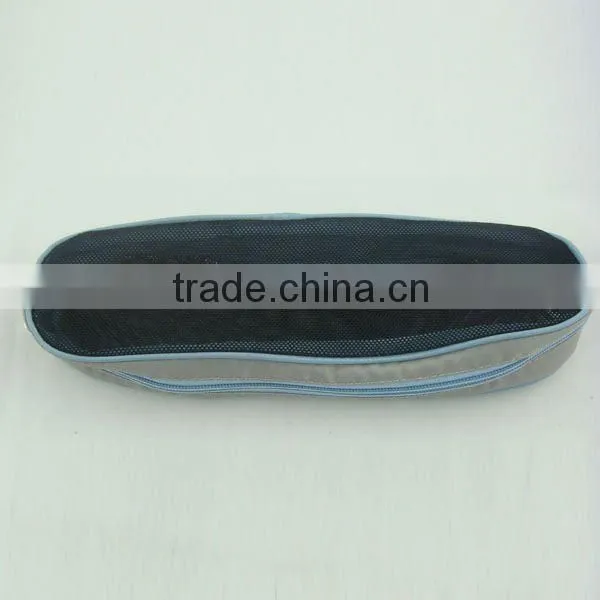 zipper small cosmetic bag to hold toothbrush toothpaste
