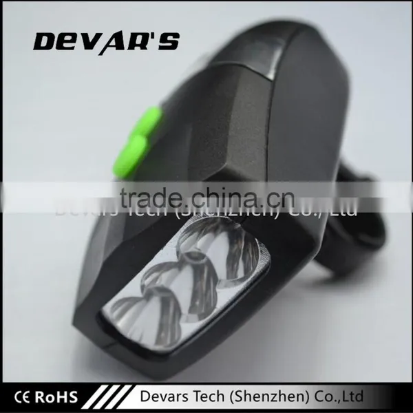 2016 Hot Sell LED Bicycle Light Double Switch Come With ABS Front Light Remote photo-5