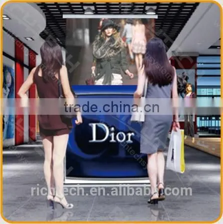Roller up Banner Stands Made in RichTech Roll up Projection Banner With Dynamic Video on the Top for Dynamic Advertising photo-2