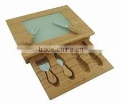 Bamboo cheese cutting board