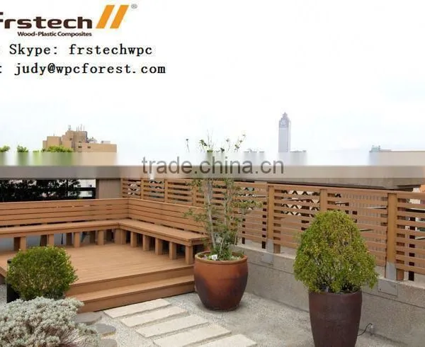 China Wood Plastic Composite Prices WPC Fence photo-3