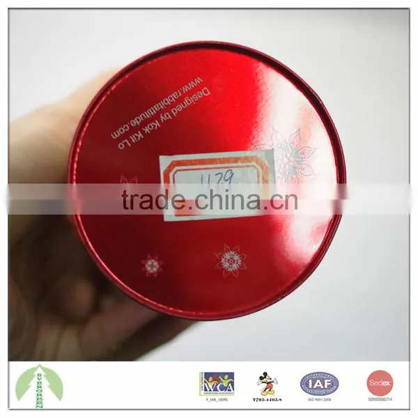 4 Bodies Round Tin Box for X-Mas 2016 Size 8.40*22.35 cm photo-5