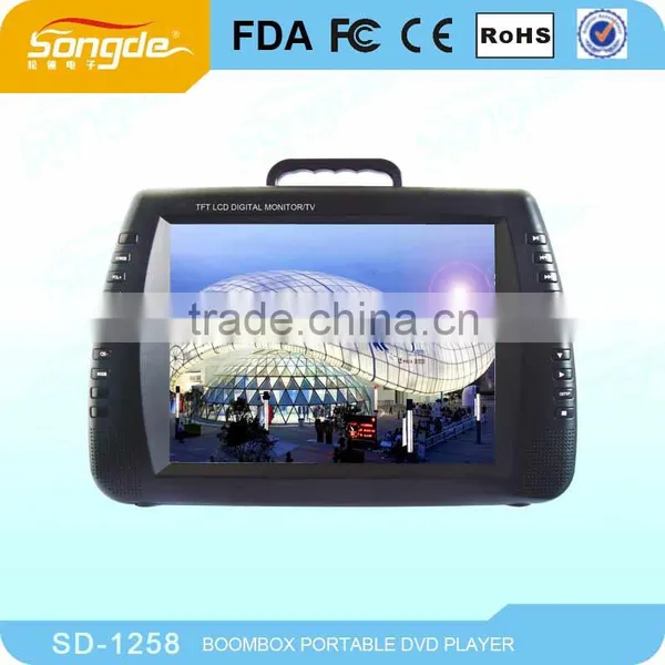 Good Quality Wide Screen Boombox DVD Player With USB Port photo-5