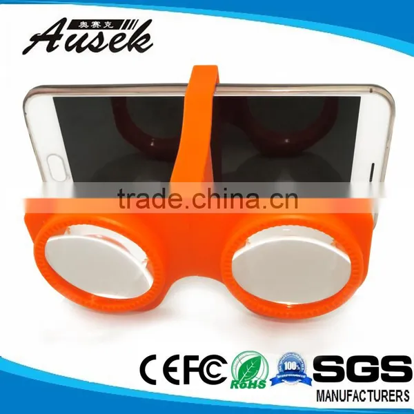 2016 New Mini Colorful Virtual Reality 3d Glasses VR Box For Adult and Kids Easy to Carry photo-3