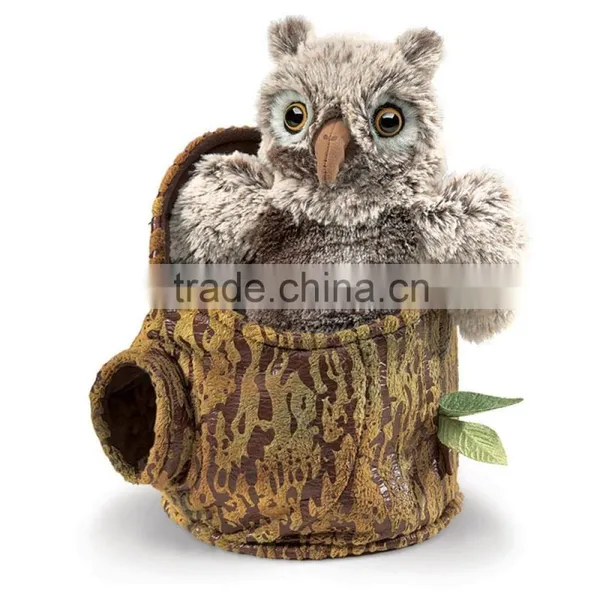 St Owlet in Tree Plush Material Cotton Filled Toys