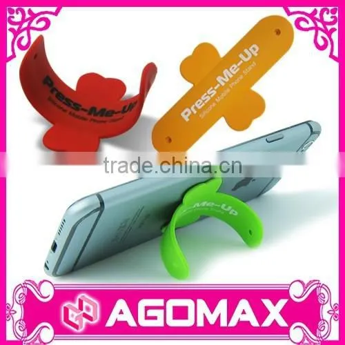 Customized OEM Telecom Gift Silicone Phone Stand for Samsung photo-2