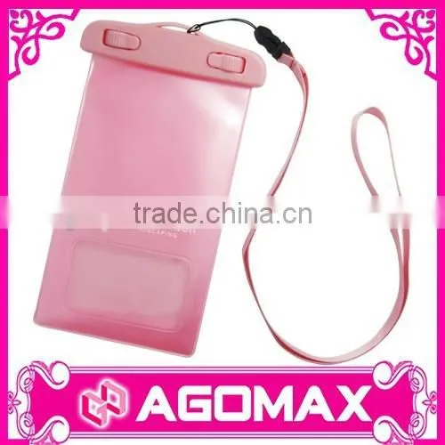 Small MOQ Promotional Gift Handy Pvc Waterproof Mobile Bag