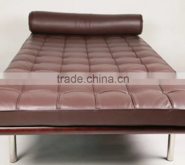 Living Room Furniture Leather Daybed Barcelona Daybed photo-4