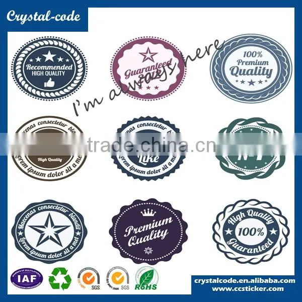 Self Adhesive Paper in Roll Brand Name Logo Label photo-3