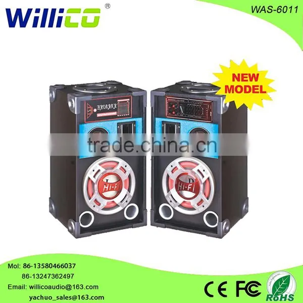 2.0 Active Stage Audio Speaker For Sale PA Speaker Hifi Speaker With EQ