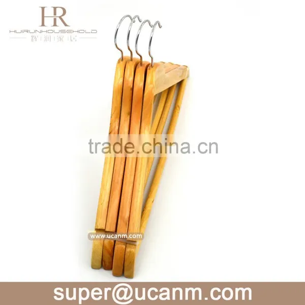HRW-3011N B Grade Mix Wood Cheap Clothes Hanger for Shirt photo-2