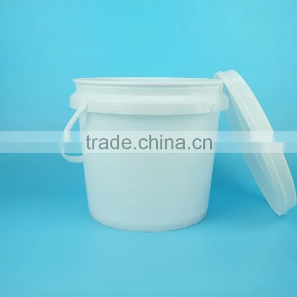 8kg Paint Plastic Bucket, Latex Paint Barrel With Lid, Chemical Material Plastic Pail With Plastic Handle photo-3