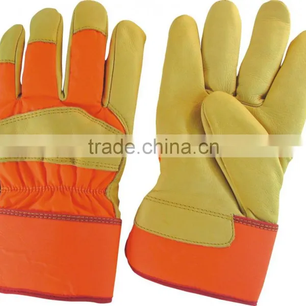 Cow Grain Winter Work Man Glove