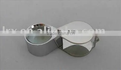 30 * 21mm Glass Magnifying Magnifier Jeweler Loupe Loop