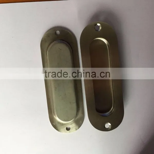 High Quality Furniture Drawer Handle Knob Recessed Sliding Pull Handle photo-3