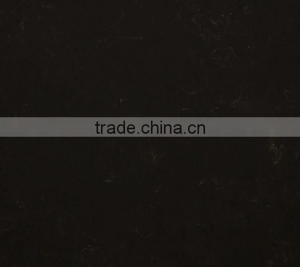 Perfect Black Quartz Stone Slabs photo-4