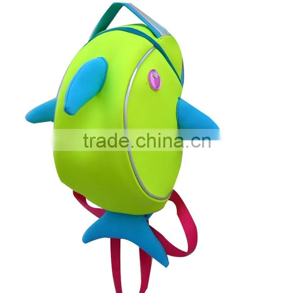 2014 fashionable elastic and durable kids animal backpack