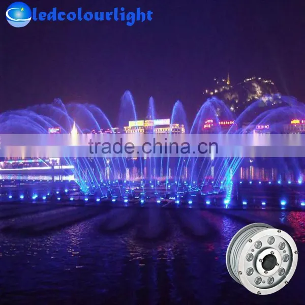 CE RoHS Approved Manual Address Setting Colorful DMX GBR Led Fountain Lights photo-3