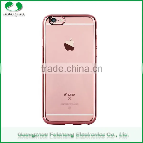 Free Sample Professional Smartphone Case Factory TPU Electroplate for Iphone 6 / 6 Plus Phone Case photo-2