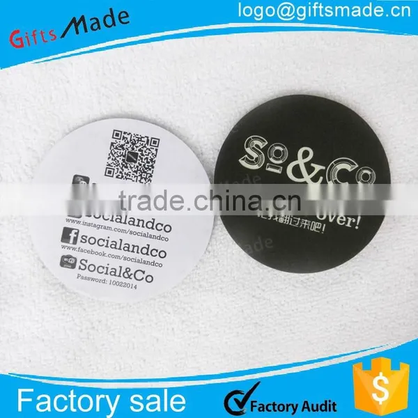 Blank Wooden Cork Drink Coaster,custom Silicone Rubber Coaster,cheap Paper Pvc Beer Coaster With Logo photo-6